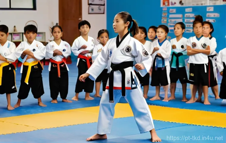 태권도 대회 우승자 인터뷰 - **Prompt:** An adult Taekwondo champion, a man in his late 20s or early 30s, performing an advanced,...